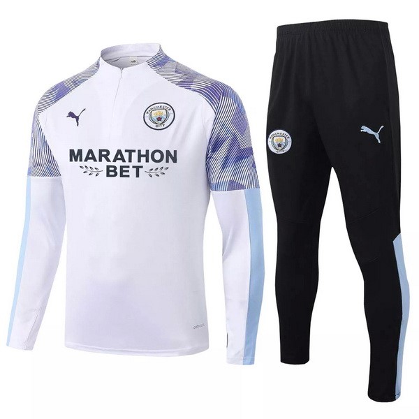 Chandal Manchester City 2020 2021 Blanco Purpura